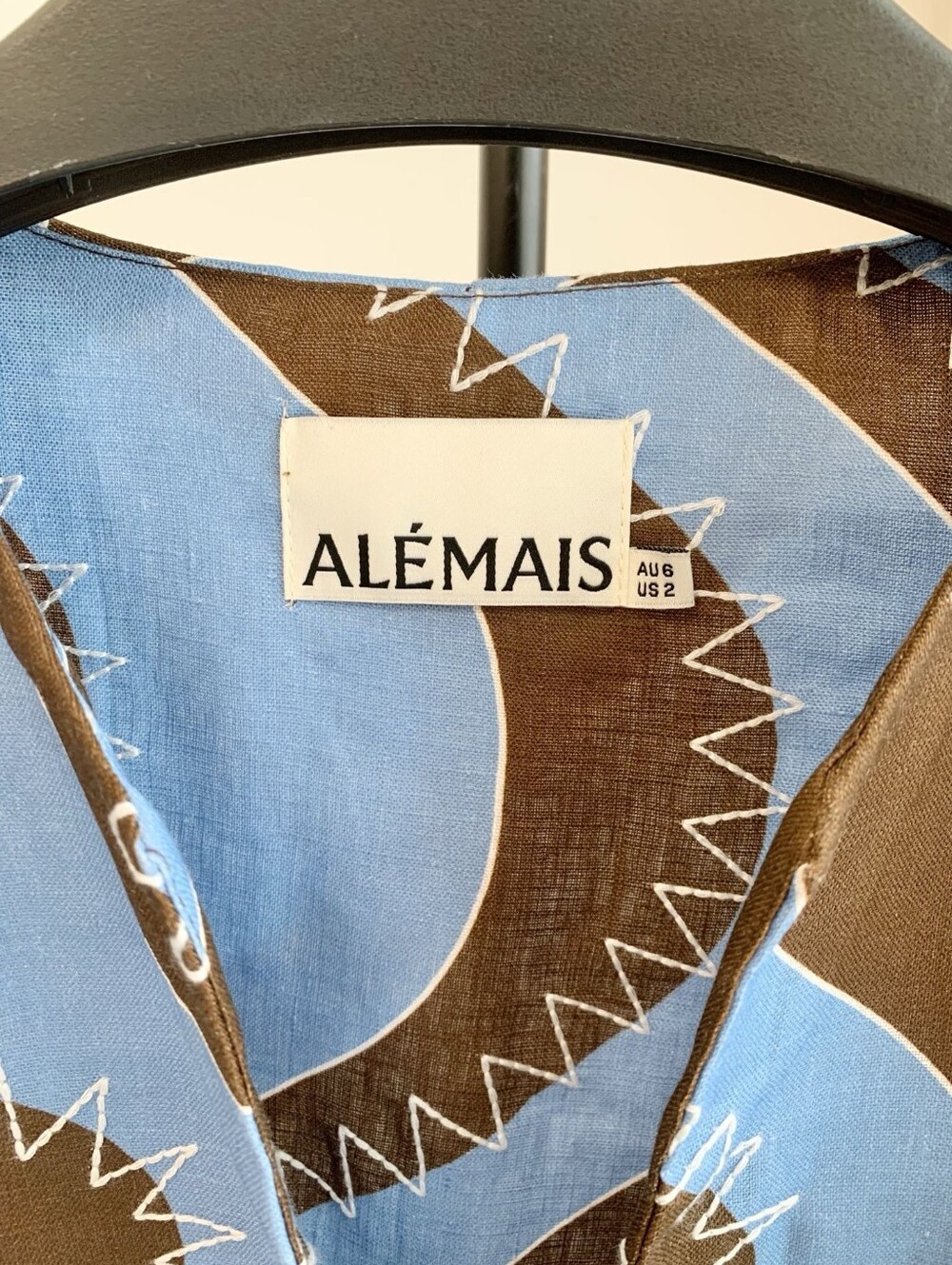 Alémais Frankie Mini Dress in Blue - Picture 11 of 12